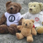 The trio of Rescue Teddies