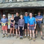 Wasdale team members before the run