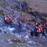 The Lingmell Gill Crossing