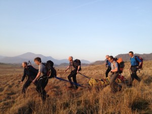 A beautiful day, Scafell in the background