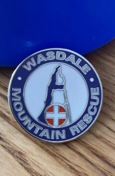 WMRT metal pin badge